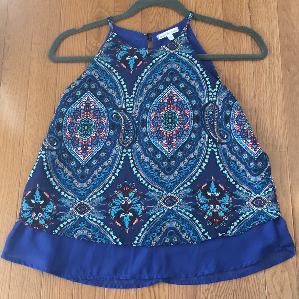 Blue blouse